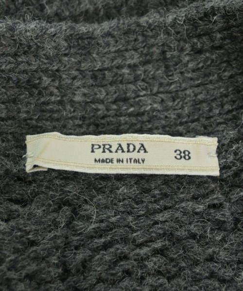PRADA（プラダ）カーディガン グレー サイズ:38(S位) レディース/2200729602105