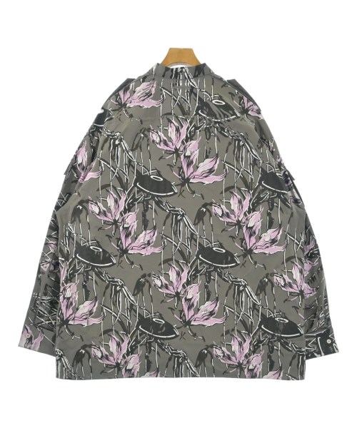 PRADA（プラダ）カジュアルシャツ グレー サイズ:M メンズ/2200729889018
