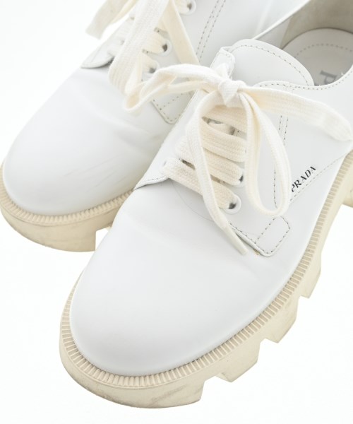 PRADA（プラダ）ビジネス・ドレスシューズ 白 サイズ:EU36 1/2(23cm位) レディース/2200730024064