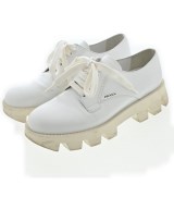 PRADA（プラダ）ビジネス・ドレスシューズ 白 サイズ:EU36 1/2(23cm位) レディース/2200730024064