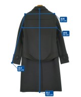 PRADA（プラダ）ステンカラーコート 黒 サイズ:36(XS位) レディース/2200730072430