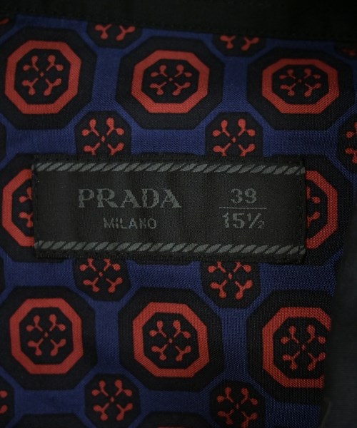 PRADA（プラダ）カジュアルシャツ 青 サイズ:39(M位) メンズ/2200730840510