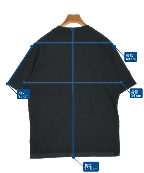 PRADA（プラダ）Tシャツ・カットソー 黒 サイズ:L メンズ/2200732162283