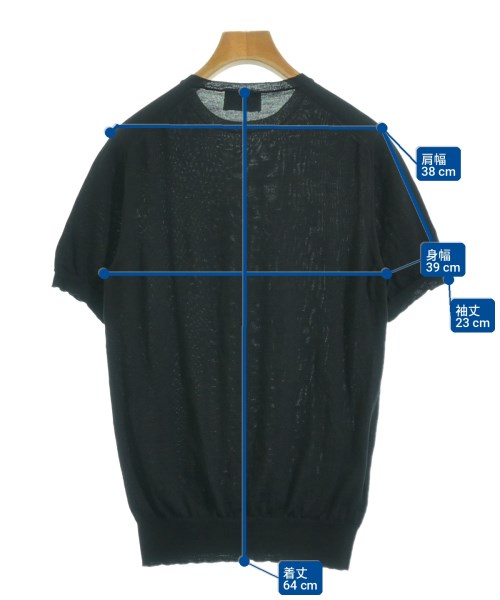 PRADA（プラダ）ニット・セーター 黒 サイズ:40(M位) レディース/2200732455026