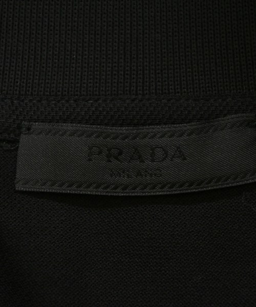 PRADA（プラダ）ポロシャツ 黒 サイズ:M メンズ/2200732455033