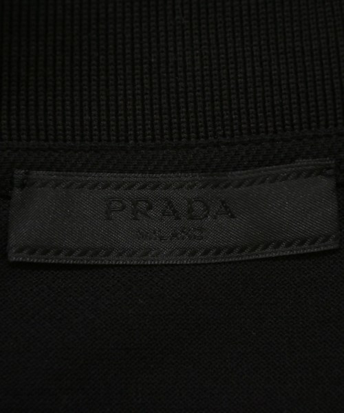 PRADA（プラダ）ポロシャツ 黒 サイズ:M メンズ/2200732455040