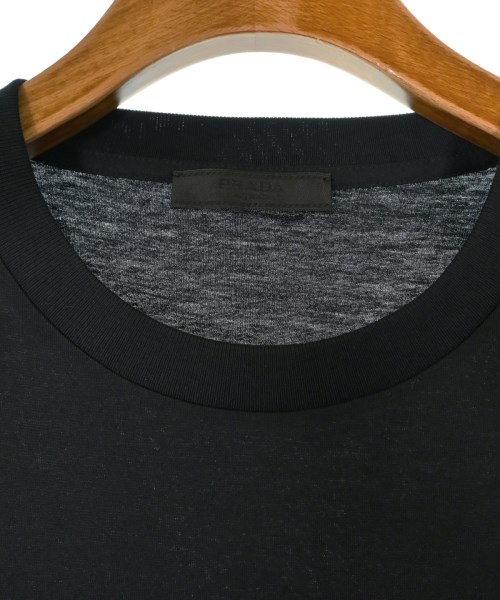 PRADA（プラダ）Tシャツ・カットソー 黒 サイズ:M メンズ/2200732455057