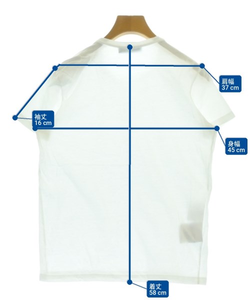 PRADA（プラダ）Tシャツ・カットソー 白 サイズ:L レディース/2200732963026