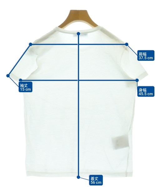 PRADA（プラダ）Tシャツ・カットソー 白 サイズ:L レディース/2200732963033