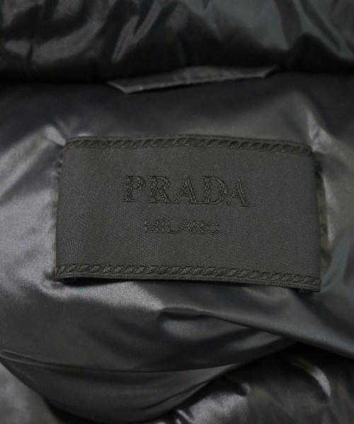 PRADA（プラダ）ダウンジャケット/ダウンベスト 黒 サイズ:50(XL位) メンズ/2200734086044