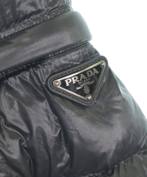 PRADA（プラダ）ダウンジャケット/ダウンベスト 黒 サイズ:50(XL位) メンズ/2200734086044