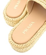 PRADA（プラダ）サンダル ベージュ サイズ:EU37(23.5cm位) レディース/2200724683109