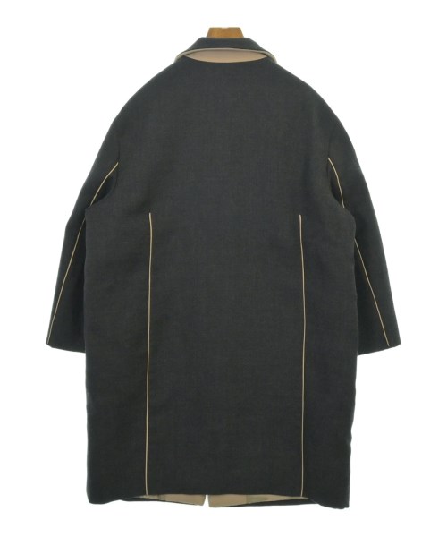 PRADA（プラダ）チェスターコート 黒 サイズ:46(XL位) レディース/2200733548055