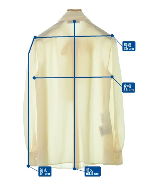 PRADA（プラダ）ブラウス 白 サイズ:38(S位) レディース/2200734421258