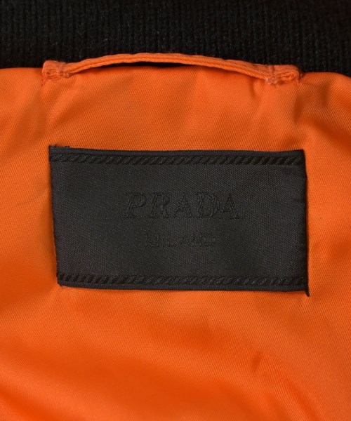 PRADA（プラダ）ミリタリーブルゾン 黒 サイズ:XL メンズ/2200730927013