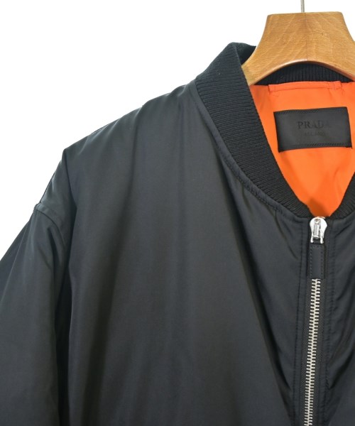 PRADA（プラダ）ミリタリーブルゾン 黒 サイズ:XL メンズ/2200730927013