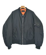 PRADA（プラダ）ミリタリーブルゾン 黒 サイズ:XL メンズ/2200730927013