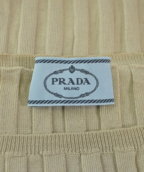 PRADA（プラダ）ニット・セーター ベージュ サイズ:38(S位) レディース/2200735103047