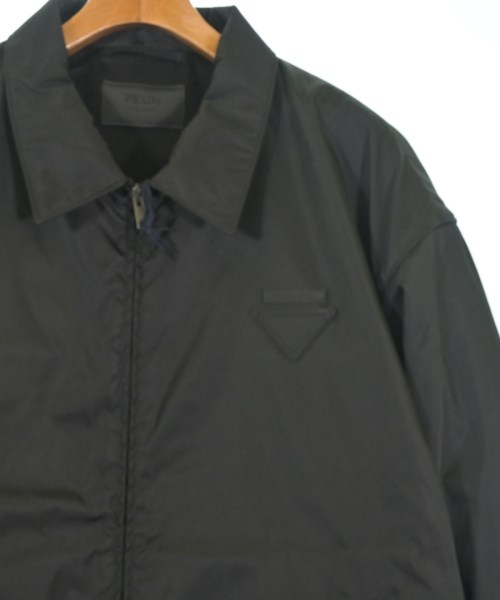 PRADA（プラダ）ブルゾン 黒 サイズ:XL メンズ/2200731794010