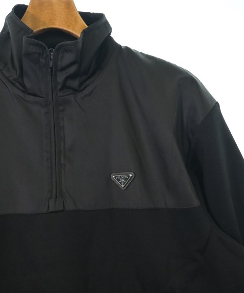 PRADA（プラダ）スウェット 黒 サイズ:M メンズ/2200731794058