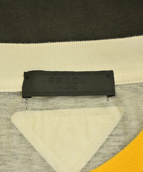 PRADA（プラダ）Tシャツ・カットソー 黄 サイズ:L メンズ/2200735444065