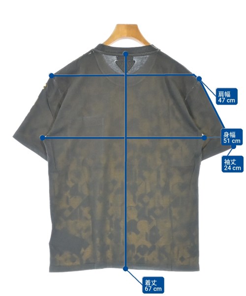 PRADA（プラダ）Tシャツ・カットソー 黄 サイズ:L メンズ/2200735444065
