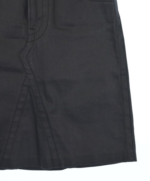 PRADA（プラダ）ひざ丈スカート 黒 サイズ:38(S位) レディース/2200726142086