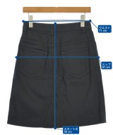 PRADA（プラダ）ひざ丈スカート 黒 サイズ:38(S位) レディース/2200726142086