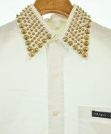 PRADA（プラダ）カジュアルシャツ 白 サイズ:38(S位) メンズ/2200705631075