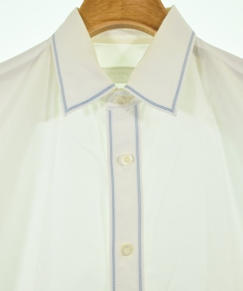 PRADA（プラダ）カジュアルシャツ 白 サイズ:38(S位) メンズ/2200705631105