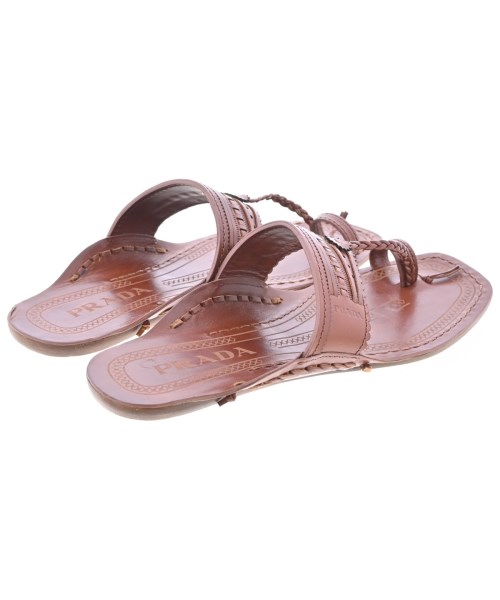 PRADA（プラダ）サンダル 茶 サイズ:UK7(26cm位) メンズ/2200734256010
