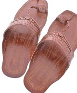 PRADA（プラダ）サンダル 茶 サイズ:UK7(26cm位) メンズ/2200734256010