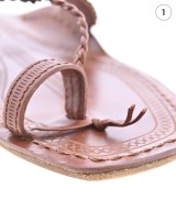 PRADA（プラダ）サンダル 茶 サイズ:UK7(26cm位) メンズ/2200734256010