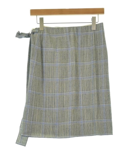 PRADA（プラダ）ひざ丈スカート グレー サイズ:40(M位) レディース/2200735858275