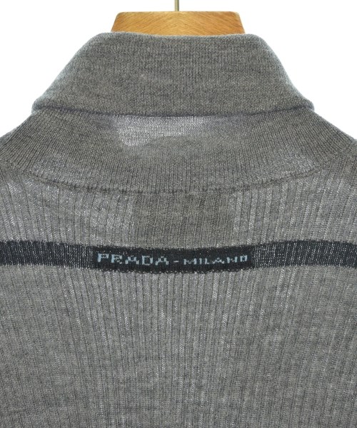 PRADA（プラダ）ニット・セーター グレー サイズ:46(XL位) レディース/2200736059053