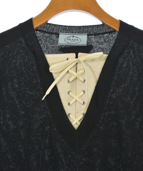 PRADA（プラダ）ニット・セーター 黒 サイズ:36(XS位) レディース/2200736059060