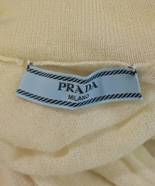 PRADA（プラダ）ニット・セーター 白 サイズ:38(S位) レディース/2200736059077