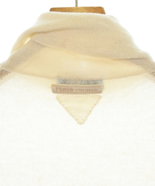 PRADA（プラダ）ニット・セーター 白 サイズ:38(S位) レディース/2200736059077