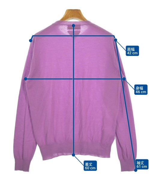 PRADA（プラダ）ニット・セーター ピンク サイズ:38(S位) レディース/2200736059084