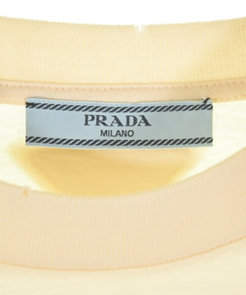 PRADA（プラダ）Tシャツ・カットソー 黄 サイズ:M レディース/2200736059091