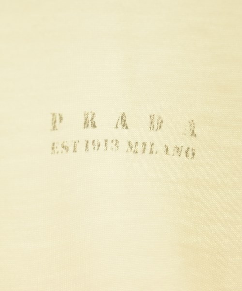 PRADA（プラダ）Tシャツ・カットソー 黄 サイズ:M レディース/2200736059091