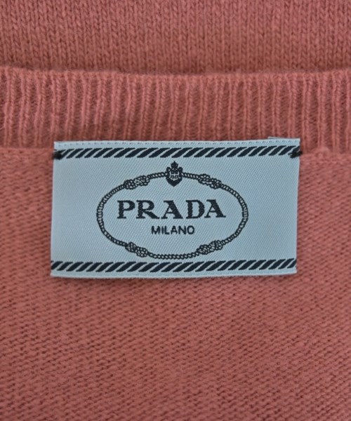 PRADA（プラダ）カーディガン ピンク サイズ:38(M位) レディース/2200736770187
