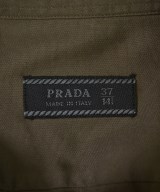PRADA（プラダ）カジュアルシャツ カーキ サイズ:37(XS位) メンズ/2200736811149