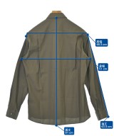 PRADA（プラダ）カジュアルシャツ カーキ サイズ:37(XS位) メンズ/2200736811149