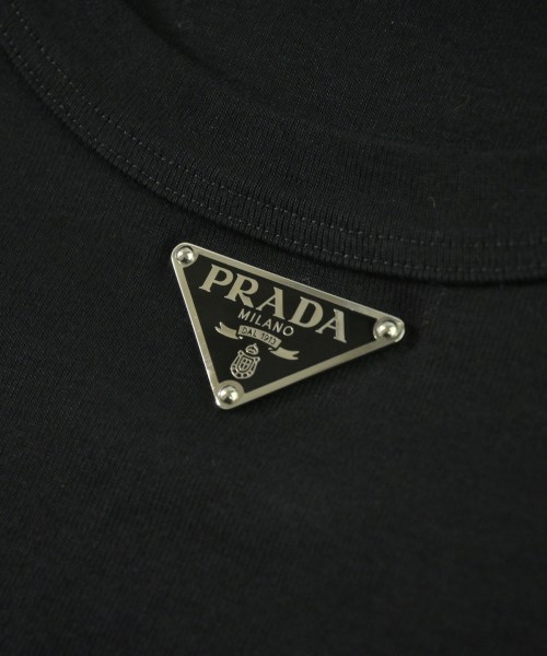 PRADA（プラダ）Tシャツ・カットソー 黒 サイズ:L メンズ/2200735003026