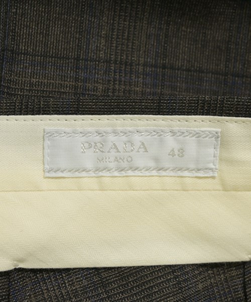 PRADA（プラダ）スラックス 茶 サイズ:48(L位) メンズ/2200737973068