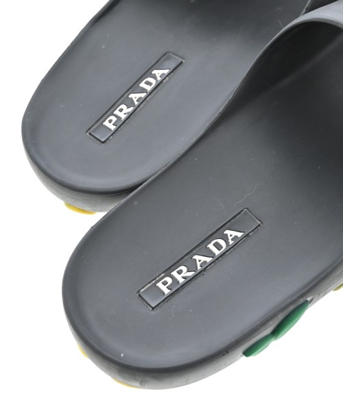 PRADA（プラダ）サンダル 黒 サイズ:EU39(25.5cm位) レディース/2200719698033