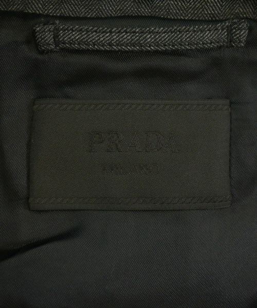 PRADA（プラダ）チェスターコート グレー サイズ:48(L位) メンズ/2200720154085