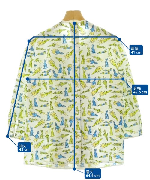 PRADA（プラダ）カジュアルシャツ 白 サイズ:40(M位) レディース/2200720180060