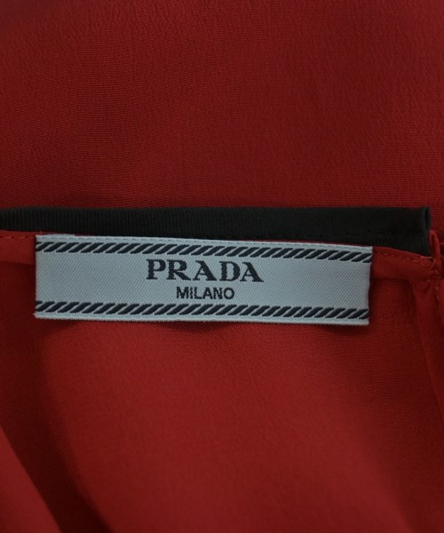 PRADA（プラダ）カジュアルシャツ 赤 サイズ:40(M位) レディース/2200720180077